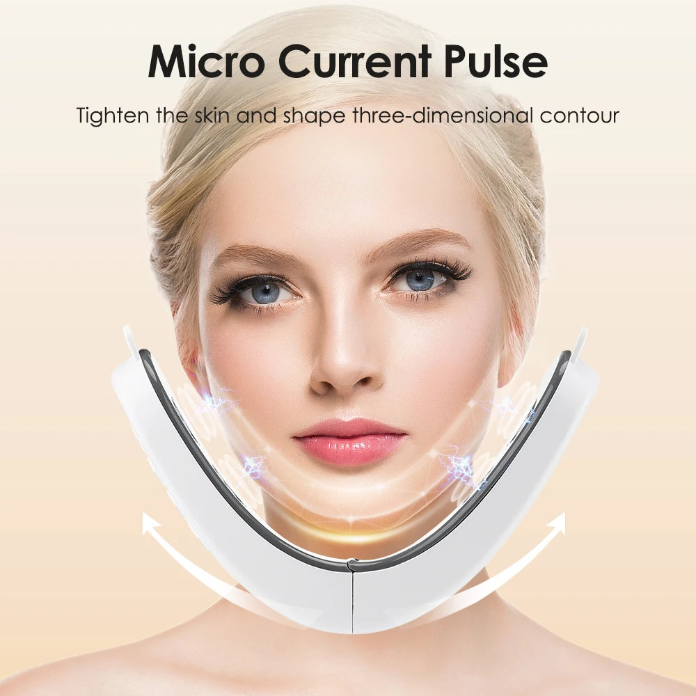 Micro-current Face Lifting Machine Belt EMS Skin Massager
