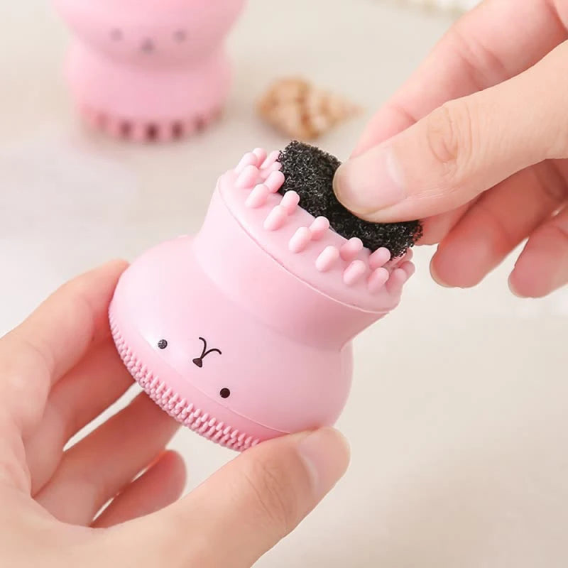 Silicone Face Cleansing Brush Facial Deep Pore Skin Care