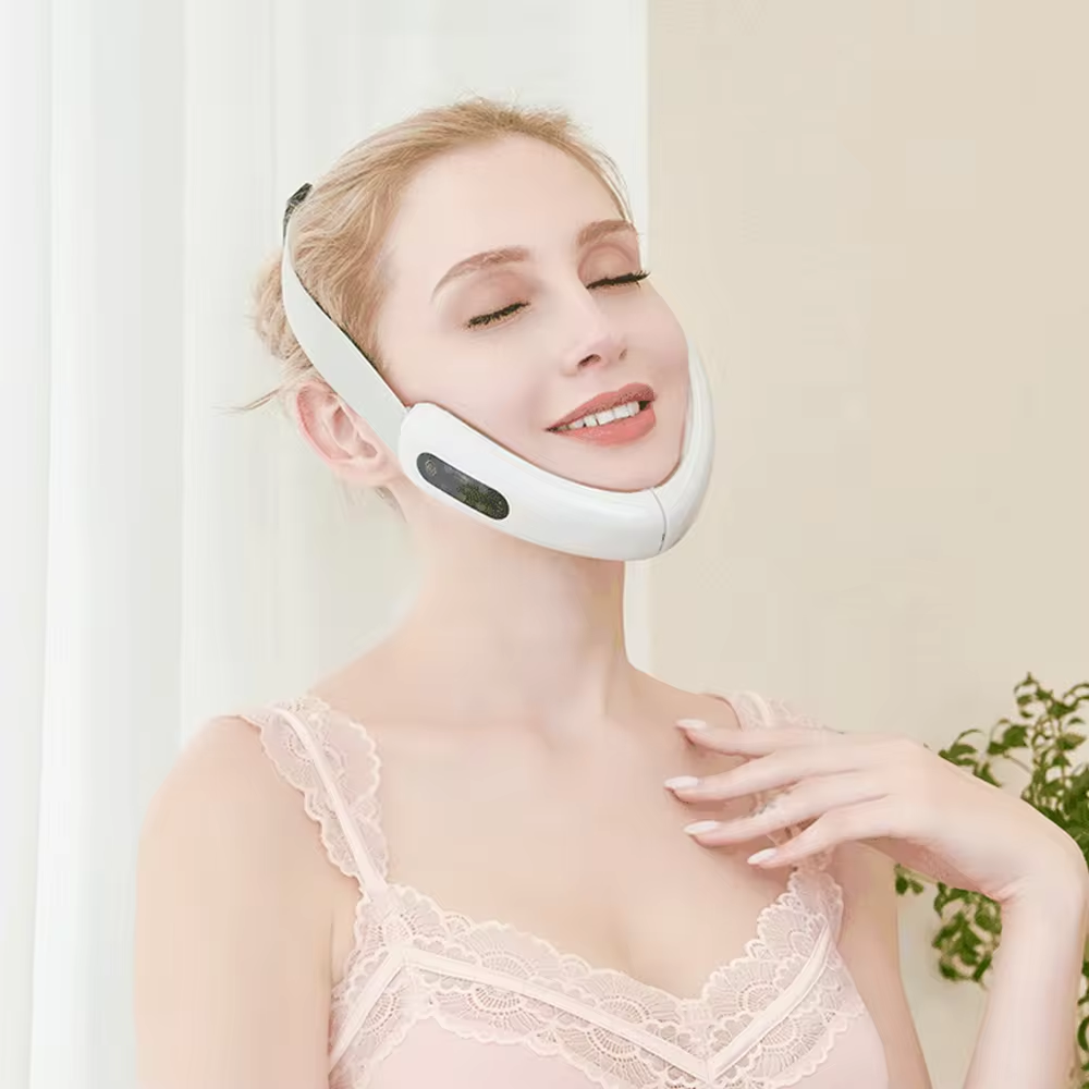 Micro-current Face Lifting Machine Belt EMS Skin Massager